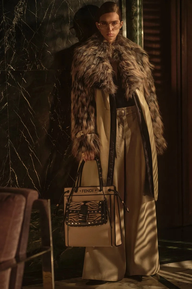 Fendi Cruise 2027 Collection Centers Parchment, Tailoring, And The Baguette Fendi Cruise 2027 Collection Centers Parchment, Tailoring, And The Baguette
