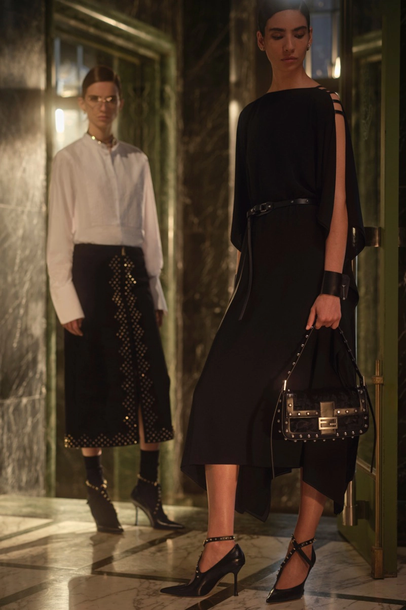 Fendi Cruise 2027 Collection Centers Parchment, Tailoring, And The Baguette Fendi Cruise 2027 Collection Centers Parchment, Tailoring, And The Baguette