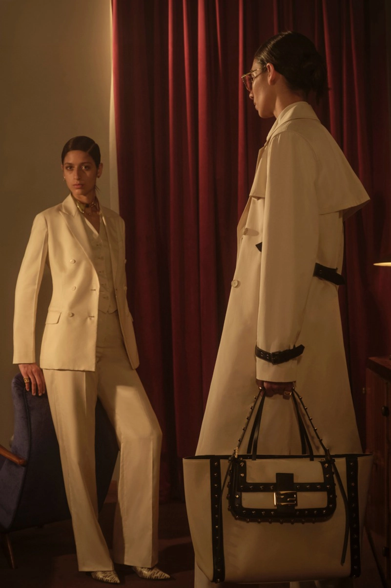 Fendi Cruise 2027 Collection Centers Parchment, Tailoring, And The Baguette Fendi Cruise 2027 Collection Centers Parchment, Tailoring, And The Baguette
