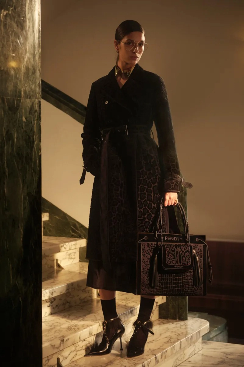 Fendi Cruise 2027 Collection Centers Parchment, Tailoring, And The Baguette Fendi Cruise 2027 Collection Centers Parchment, Tailoring, And The Baguette
