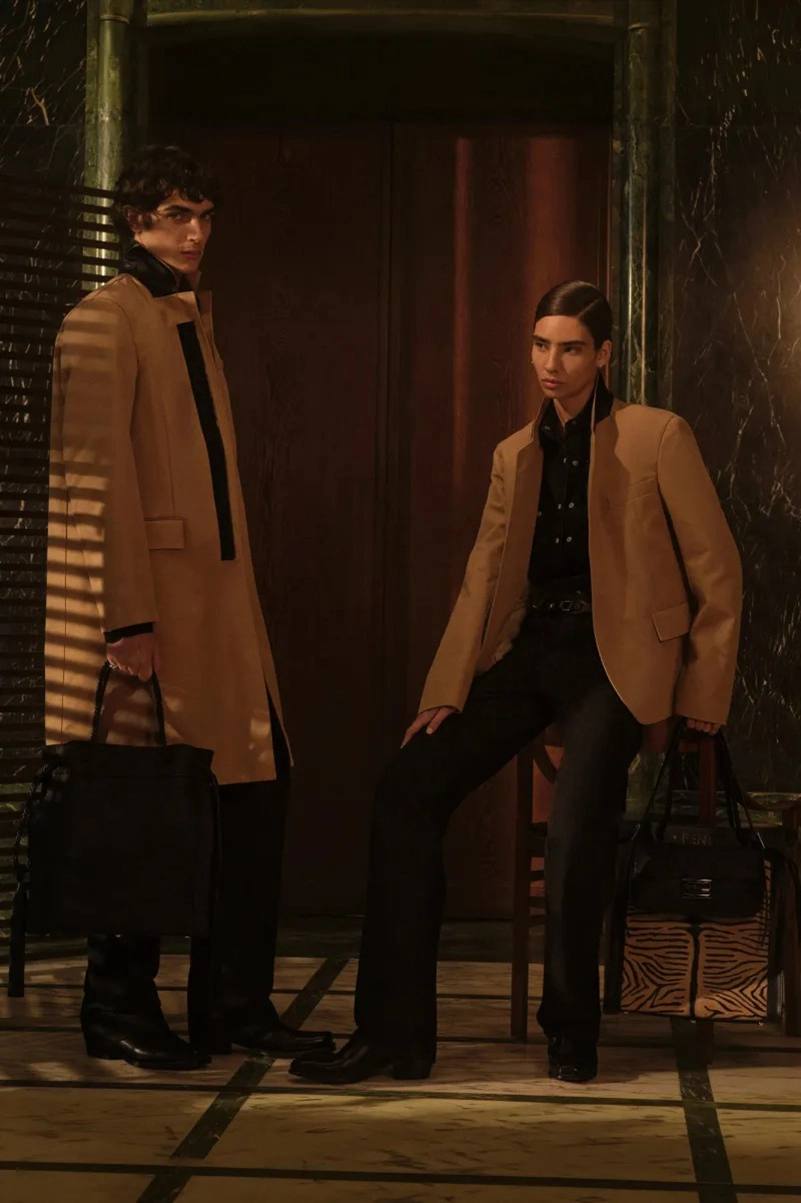 Fendi Cruise 2027 Collection Centers Parchment, Tailoring, And The Baguette Fendi Cruise 2027 Collection Centers Parchment, Tailoring, And The Baguette