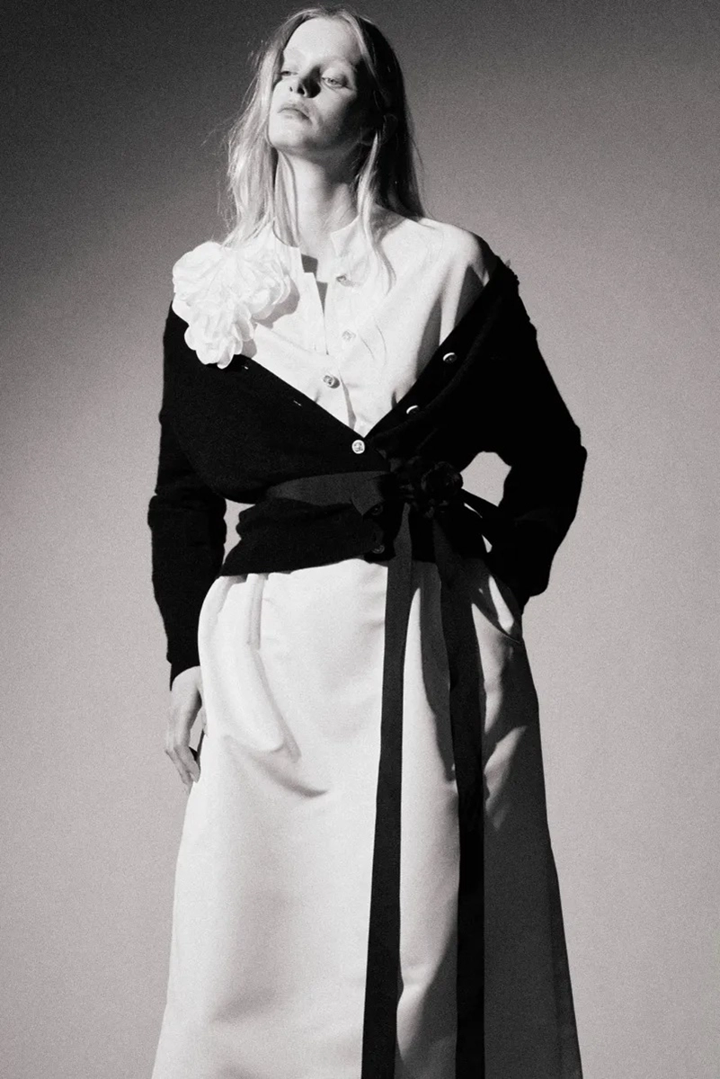 Huishan Zhang Resort 2027 Highlights Rose Embroidery And Crepe Jersey