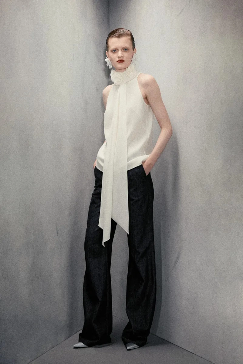 Huishan Zhang Resort 2027 Highlights Rose Embroidery And Crepe Jersey