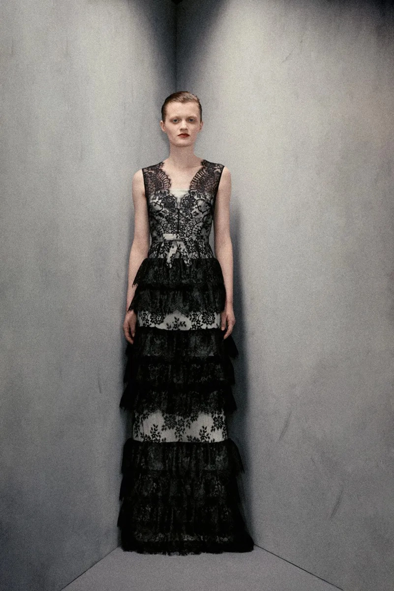 Huishan Zhang Resort 2027 Highlights Rose Embroidery And Crepe Jersey