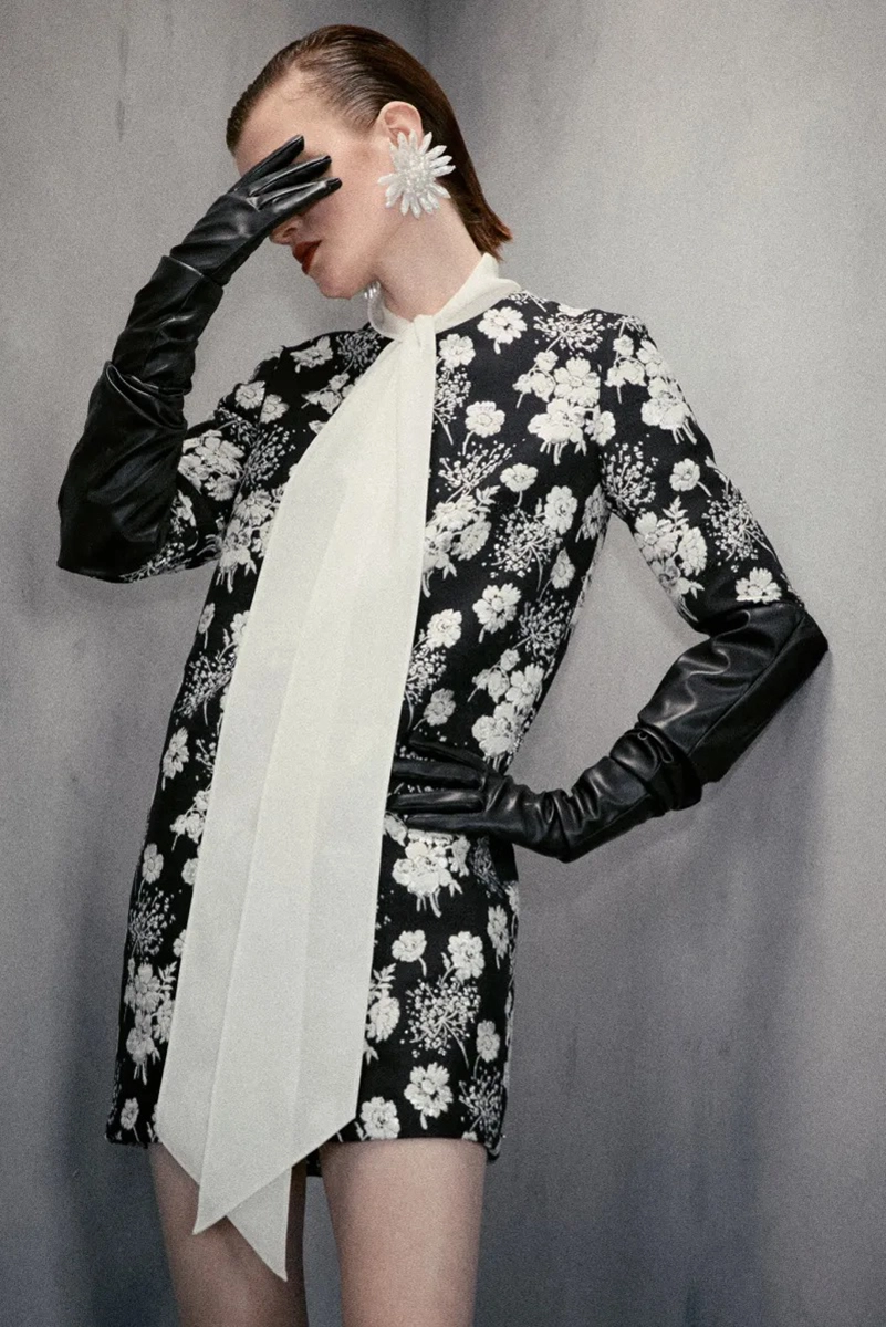 Huishan Zhang Resort 2027 Highlights Rose Embroidery And Crepe Jersey