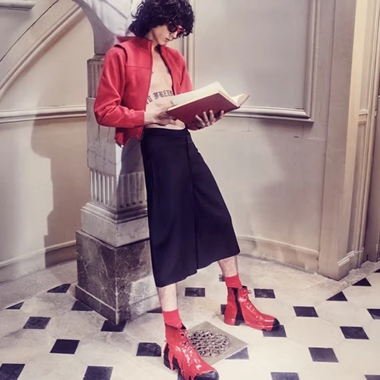 Jaden Smith Debuts Christian Louboutin Men’s Fall Winter 2026 Collection