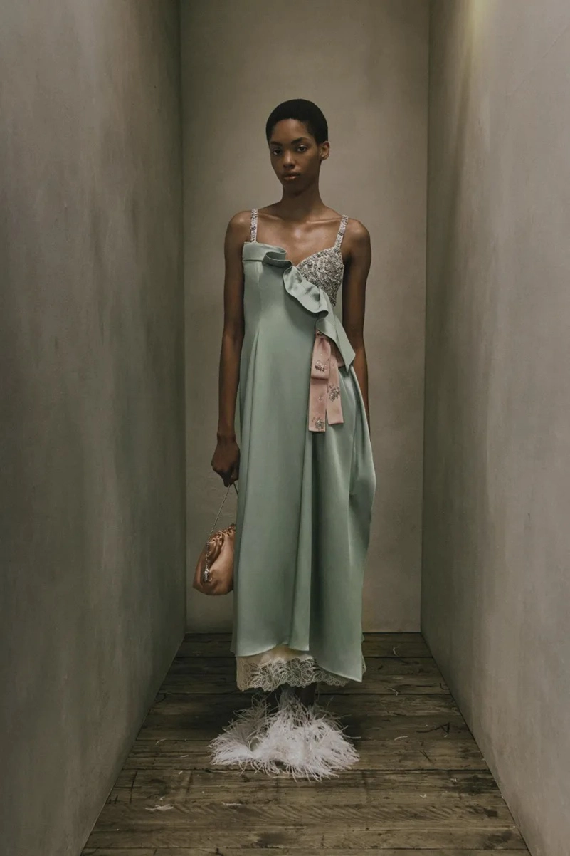 Erdem Resort 2027 Collection Channels Barbette Through Lace And Denim