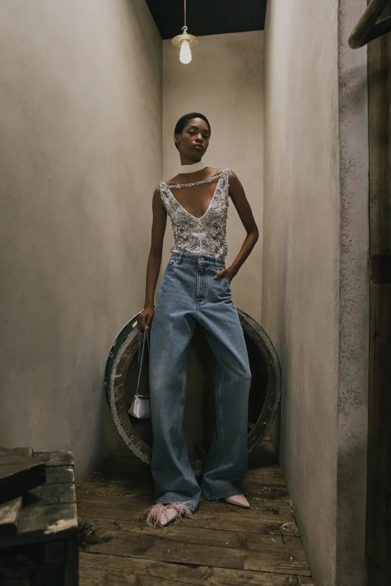 Erdem Resort 2027 Collection Channels Barbette Through Lace And Denim