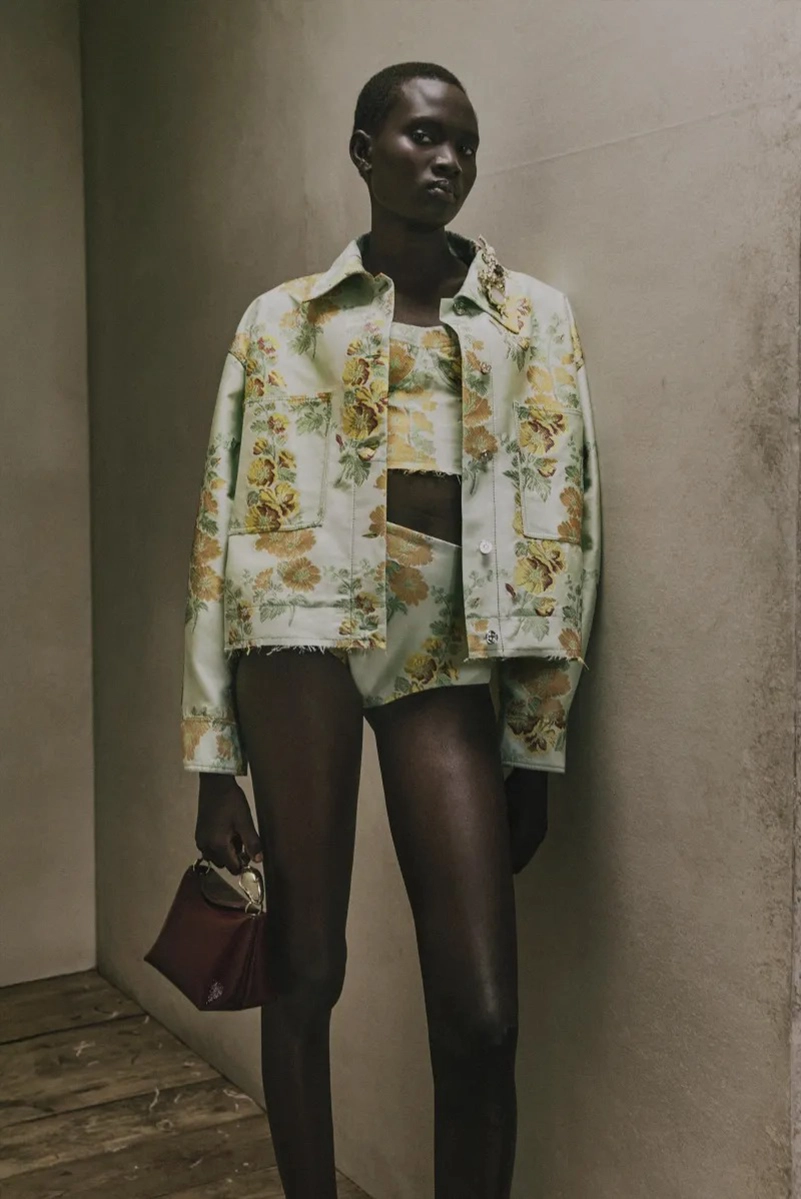 Erdem Resort 2027 Collection Channels Barbette Through Lace And Denim