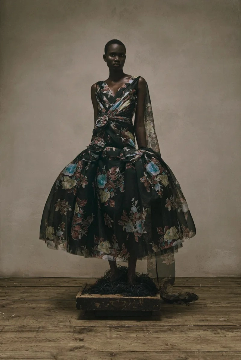 Erdem Resort 2027 Collection Channels Barbette Through Lace And Denim