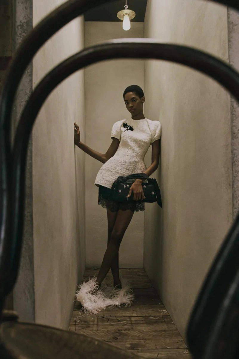 Erdem Resort 2027 Collection Channels Barbette Through Lace And Denim