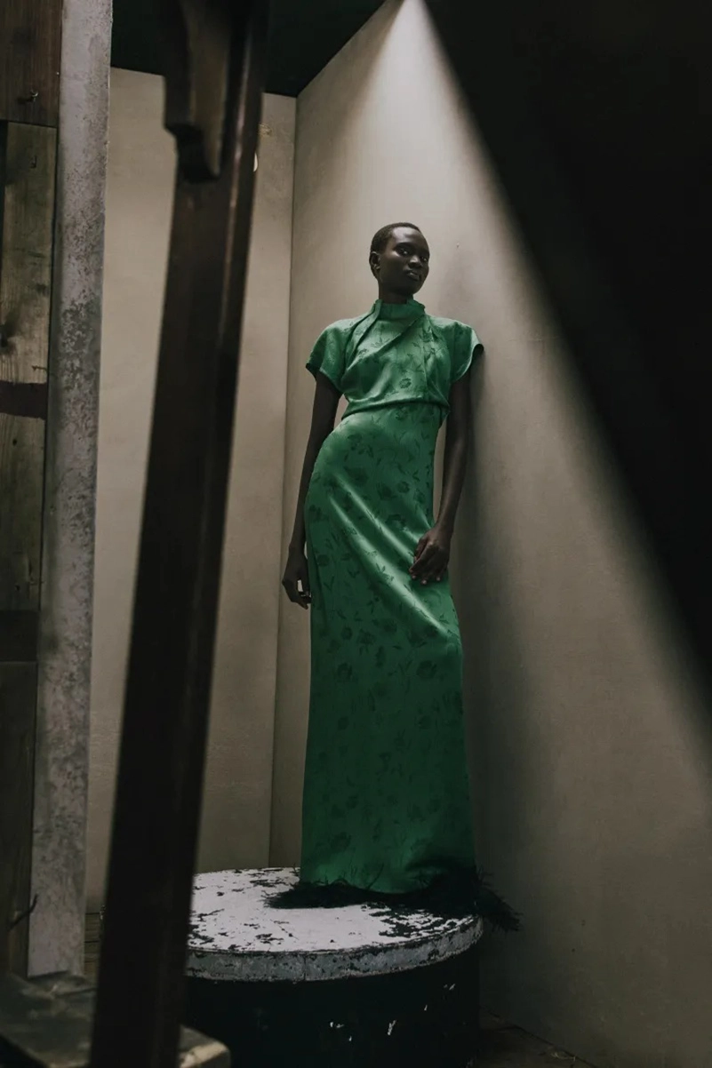 Erdem Resort 2027 Collection Channels Barbette Through Lace And Denim