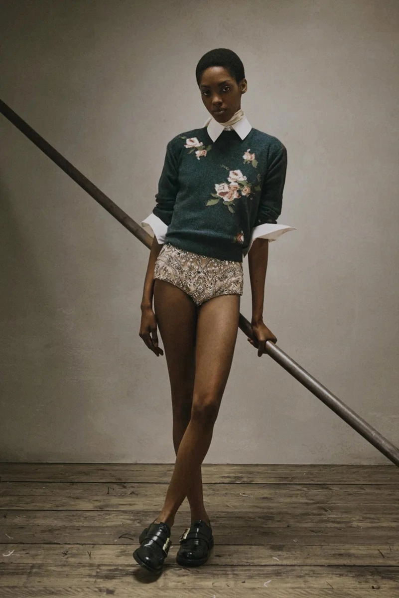 Erdem Resort 2027 Collection Channels Barbette Through Lace And Denim