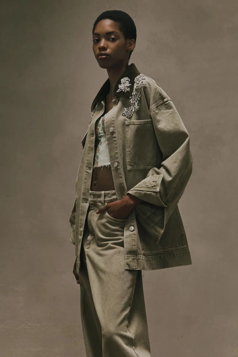 Erdem Resort 2027 Collection Channels Barbette Through Lace And Denim