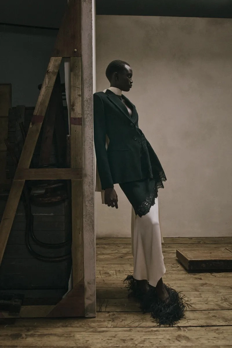 Erdem Resort 2027 Collection Channels Barbette Through Lace And Denim