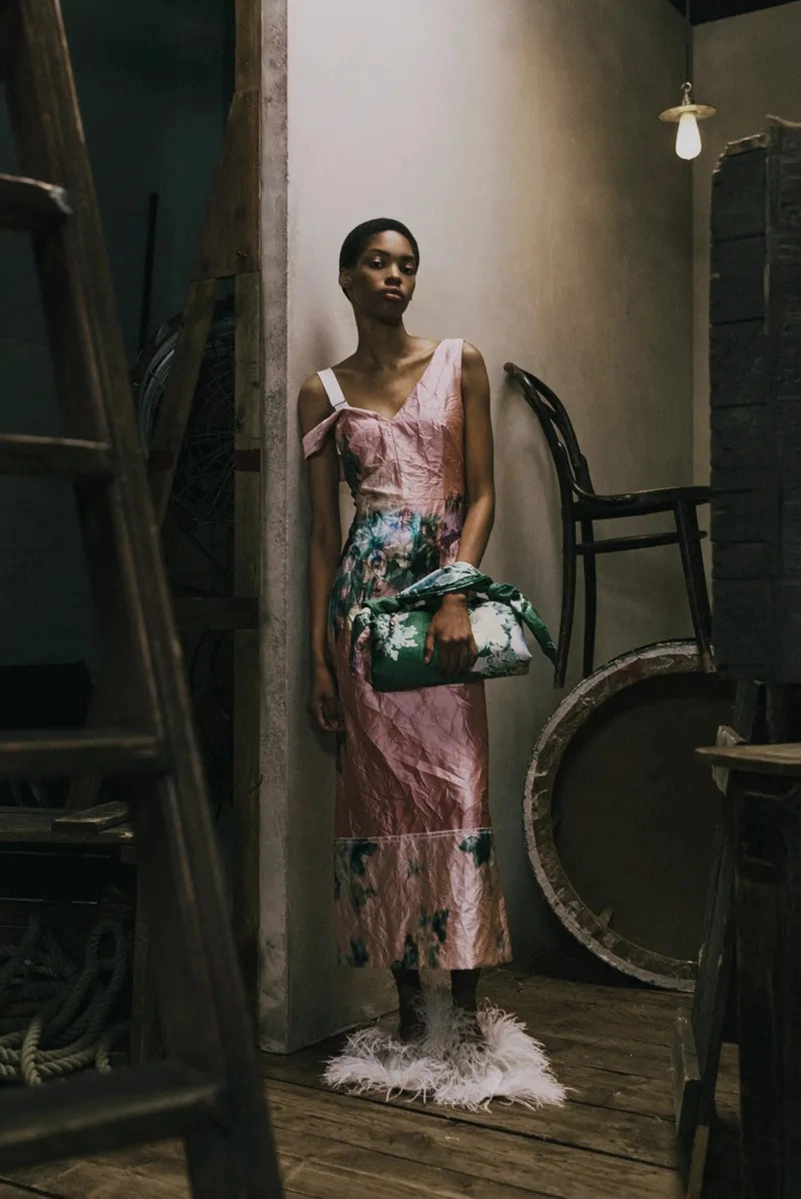 Erdem Resort 2027 Collection Channels Barbette Through Lace And Denim