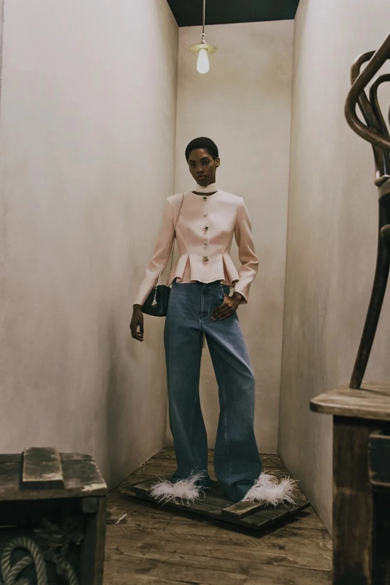 Erdem Resort 2027 Collection Channels Barbette Through Lace And Denim