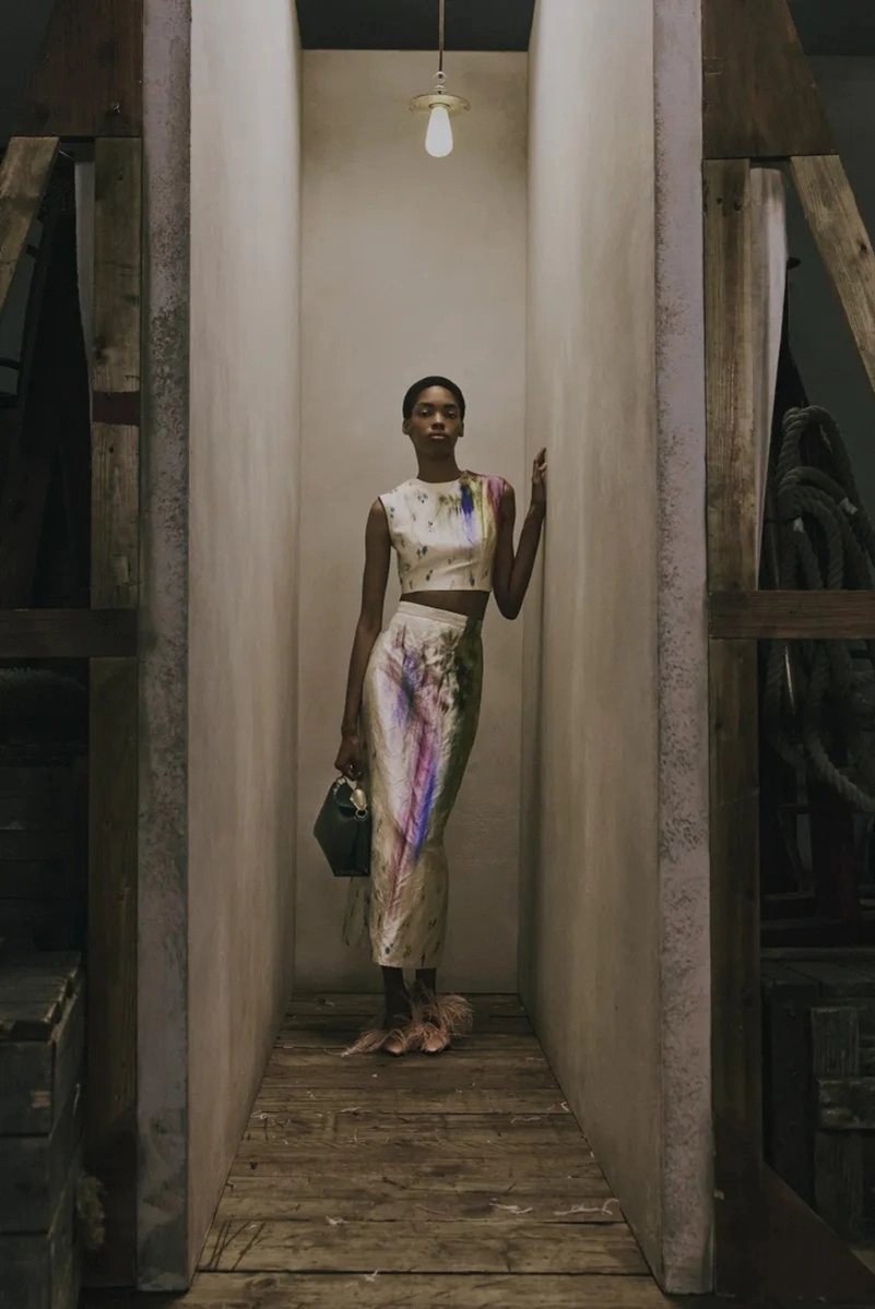 Erdem Resort 2027 Collection Channels Barbette Through Lace And Denim