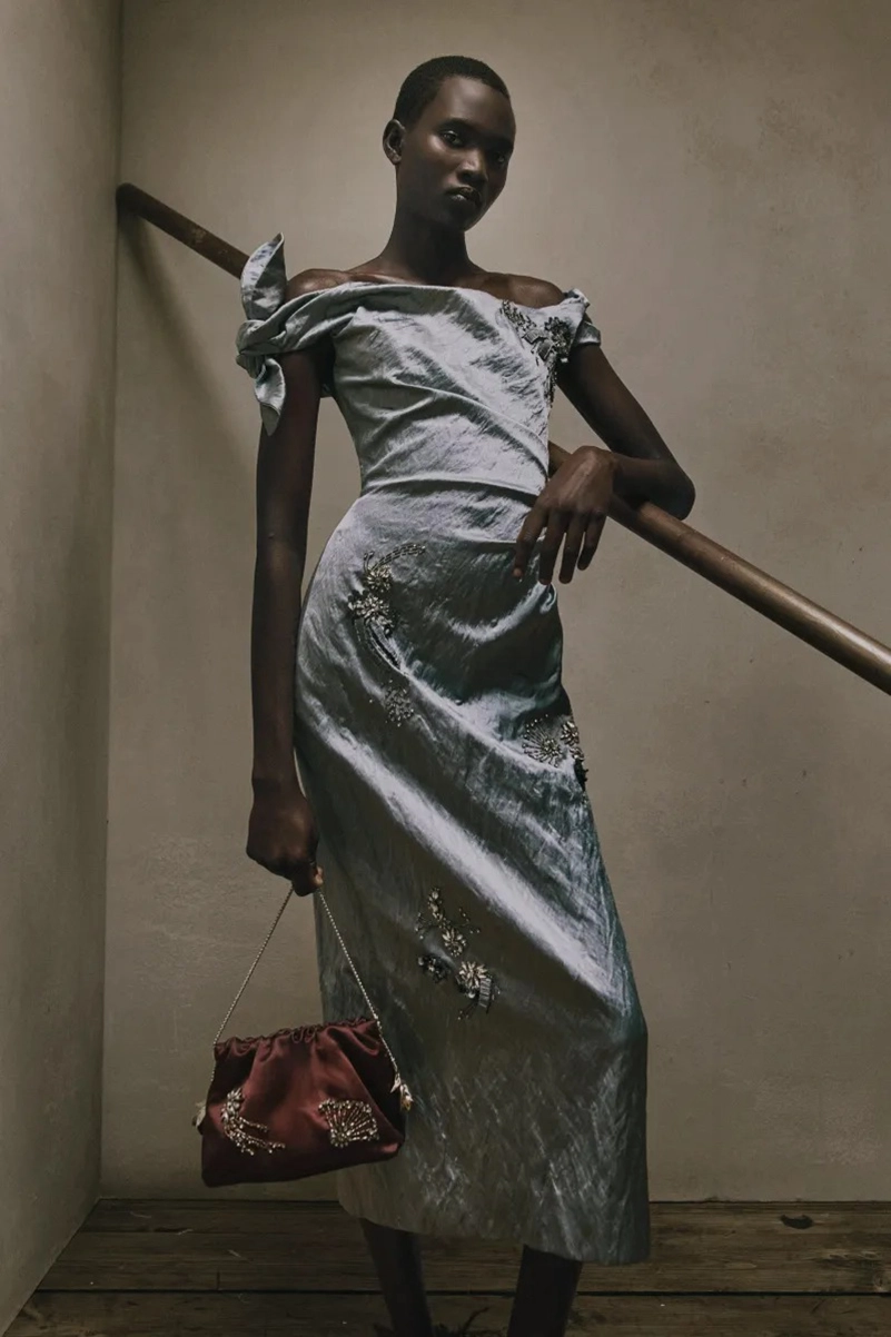 Erdem Resort 2027 Collection Channels Barbette Through Lace And Denim