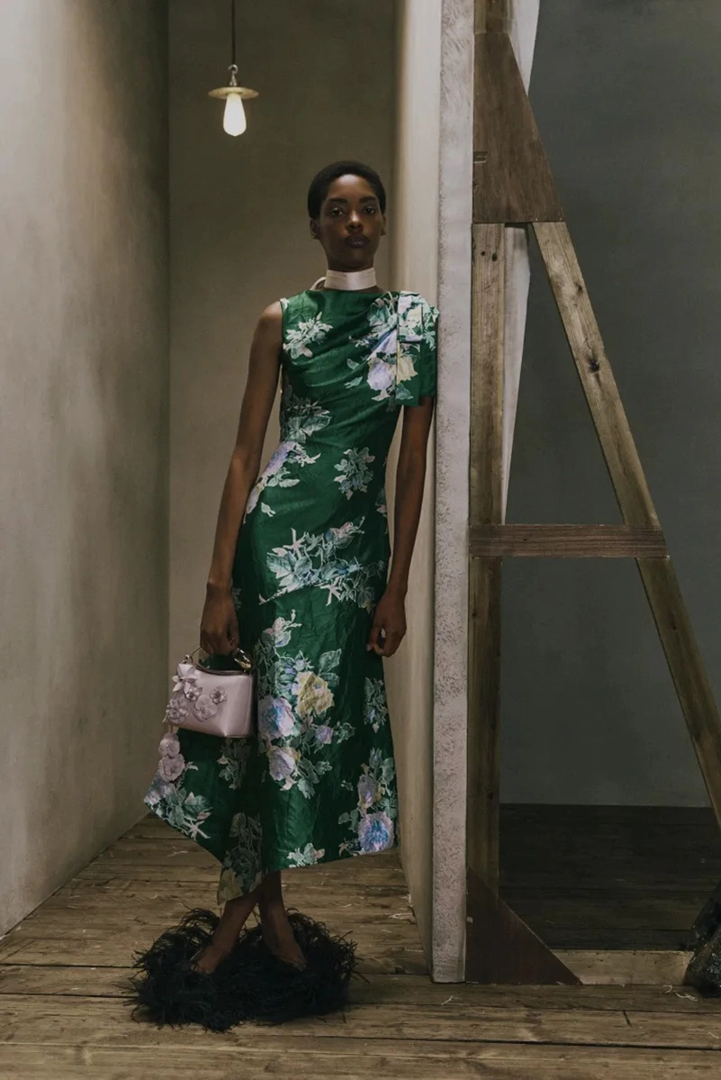 Erdem Resort 2027 Collection Channels Barbette Through Lace And Denim