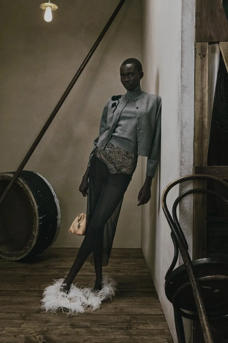 Erdem Resort 2027 Collection Channels Barbette Through Lace And Denim