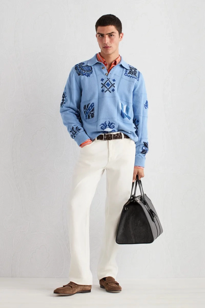 Etro Resort 2027 Collection Reworks Signature Styles For A Softer Travel Wardrobe