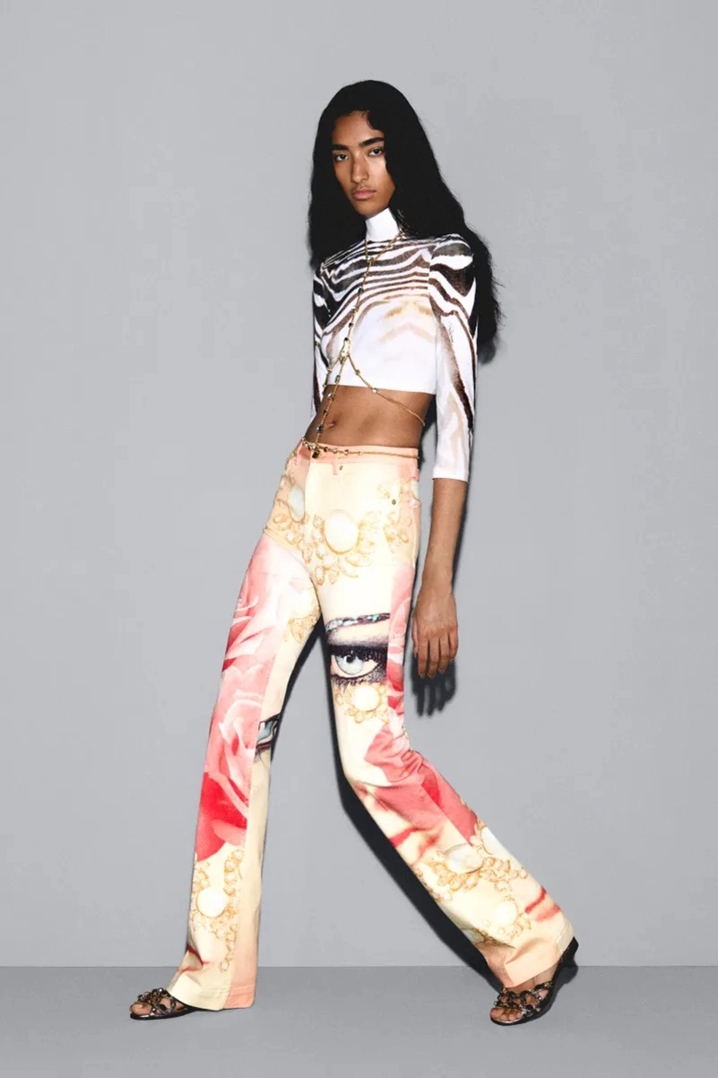 Roberto Cavalli Resort 2027 Turns Prints Into A Party Girl Code