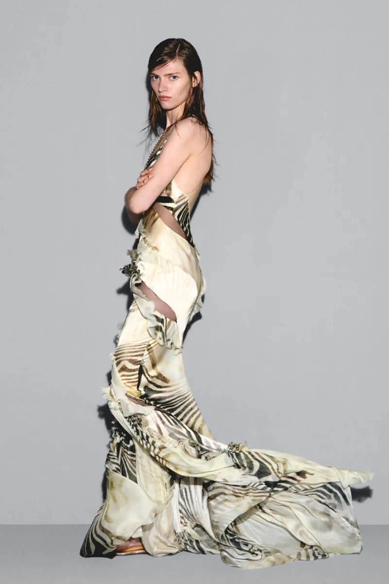 Roberto Cavalli Resort 2027 Turns Prints Into A Party Girl Code