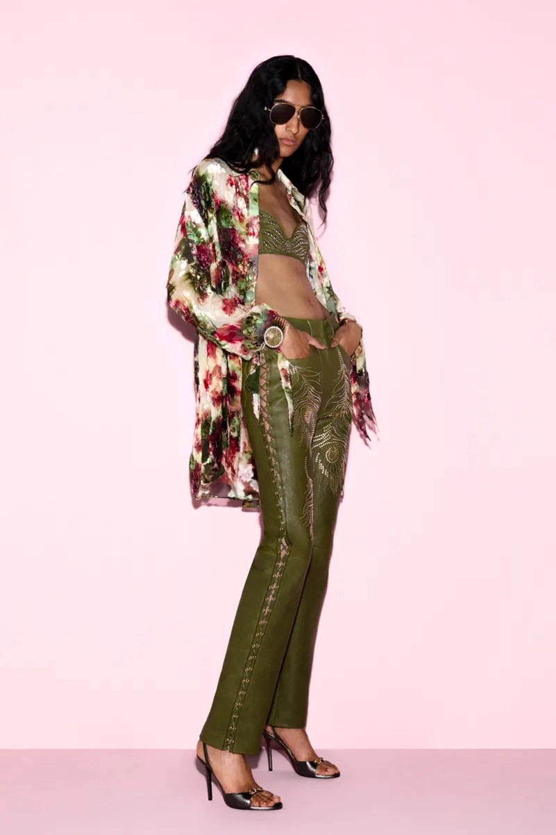 Roberto Cavalli Resort 2027 Turns Prints Into A Party Girl Code