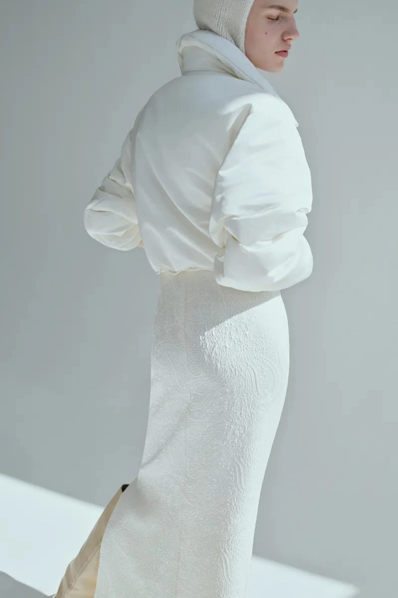 Adam Lippes Resort 2027 Puts Lace, Puffers, And Cashmere In Focus
