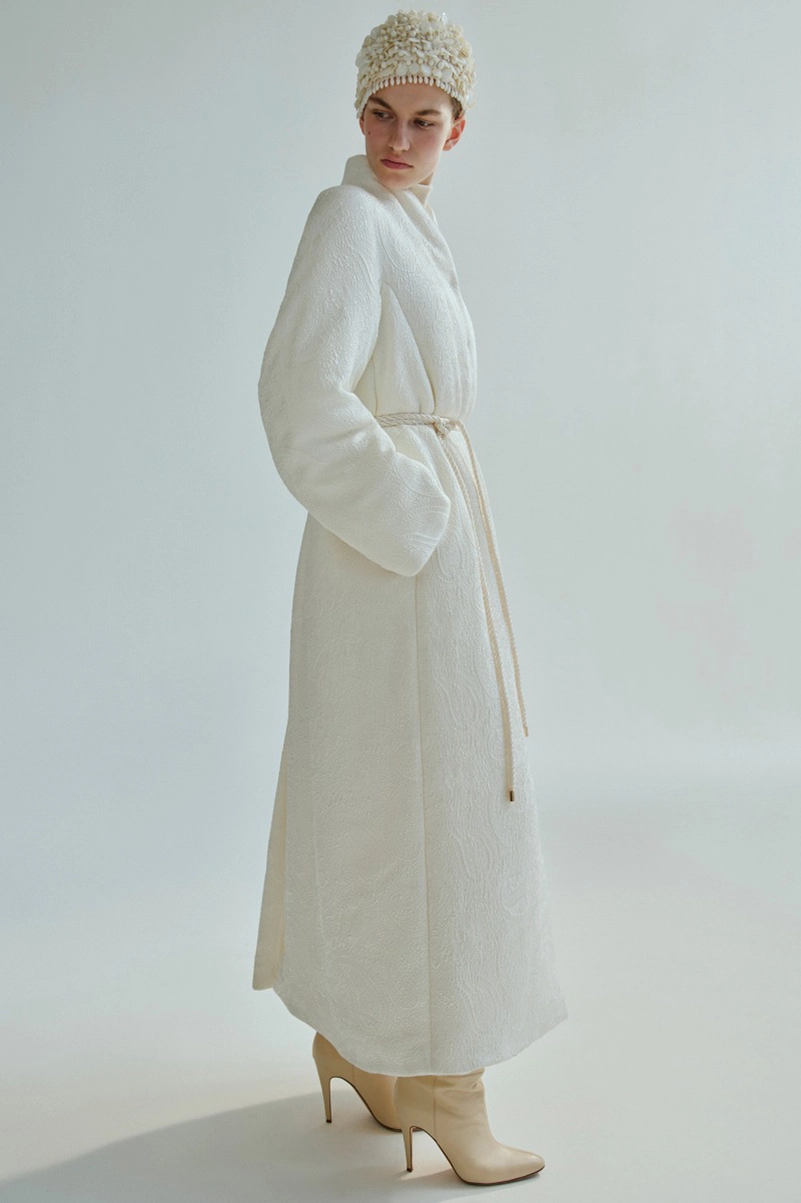 Adam Lippes Resort 2027 Puts Lace, Puffers, And Cashmere In Focus