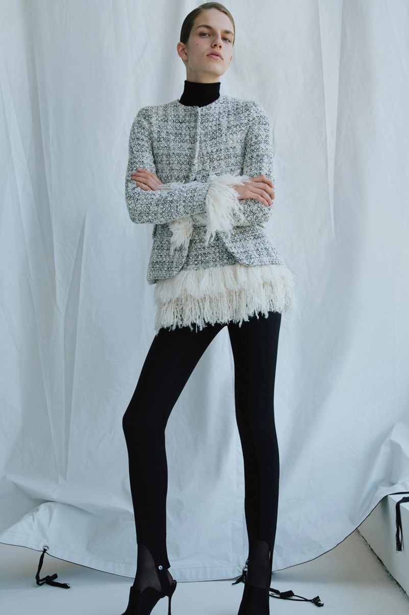 Adam Lippes Resort 2027 Puts Lace, Puffers, And Cashmere In Focus