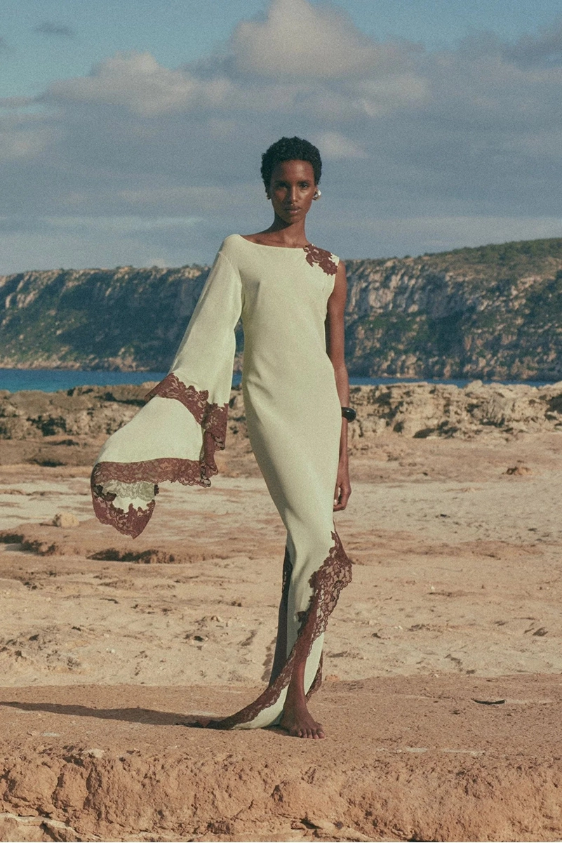 De La Vali Pre Fall 2026 Gives Chiffon Dresses A Wilder After Dark Pulse