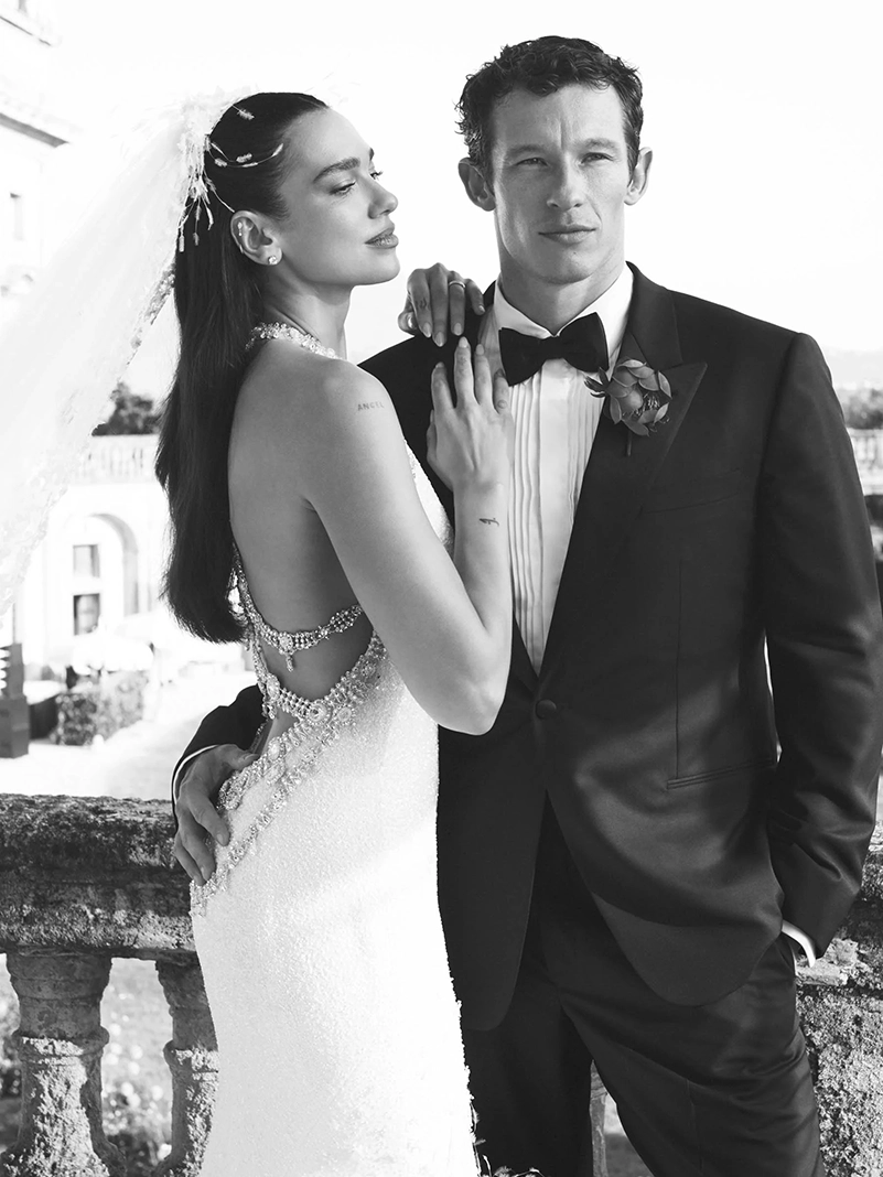 Dua Lipa’s Chanel Wedding Dress Turns Bridal Couture Into A Full Fantasy