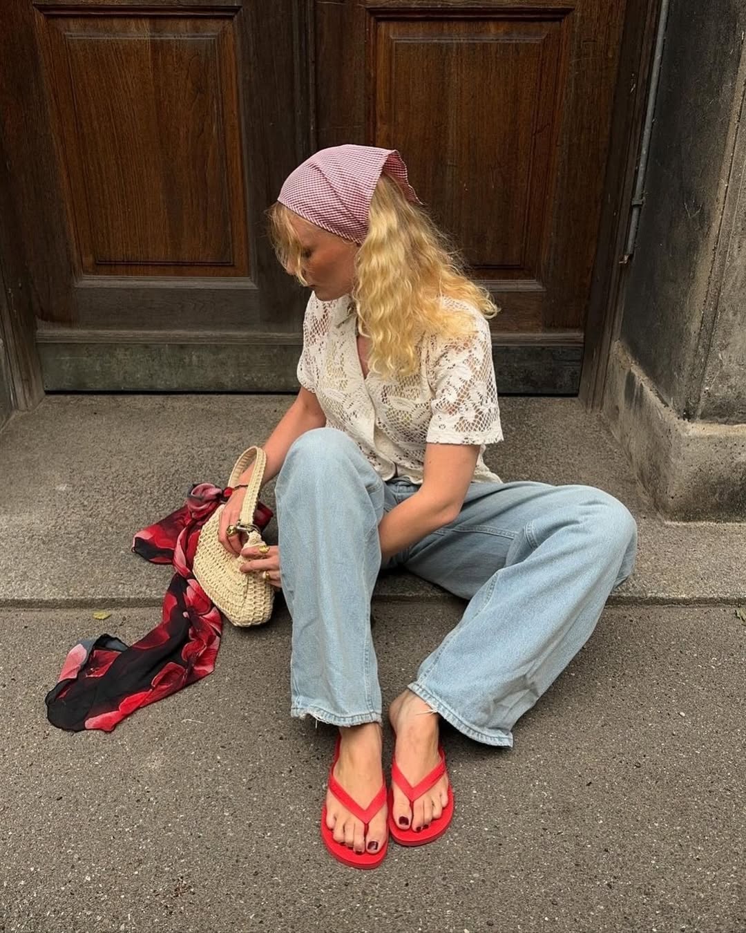 Headscarf Outfit For Summer