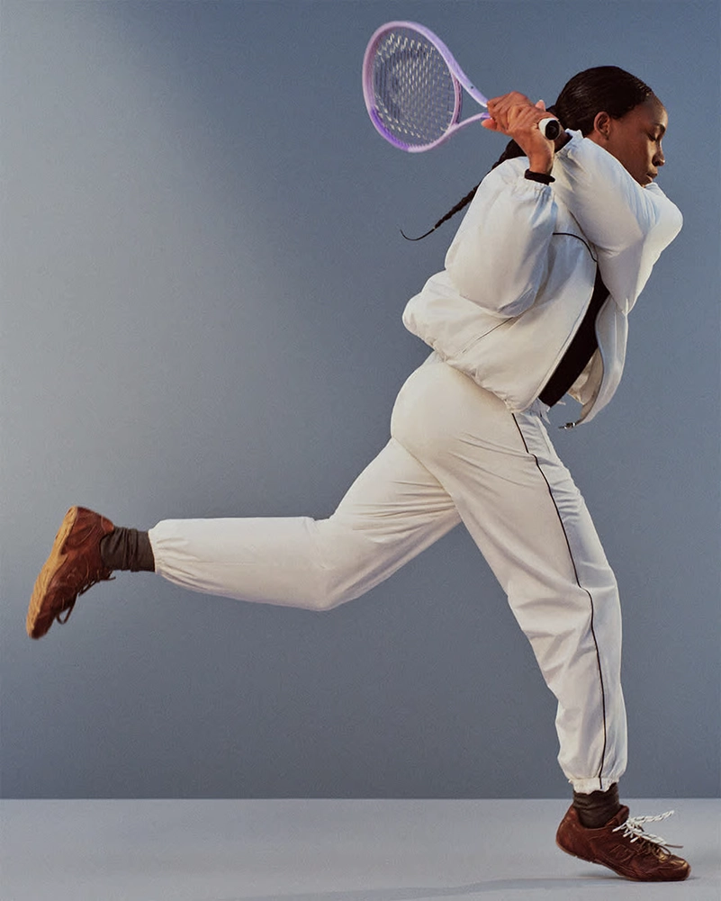 Coco Gauff Fronts Miu Miu X New Balance 2026 Tennis Collection