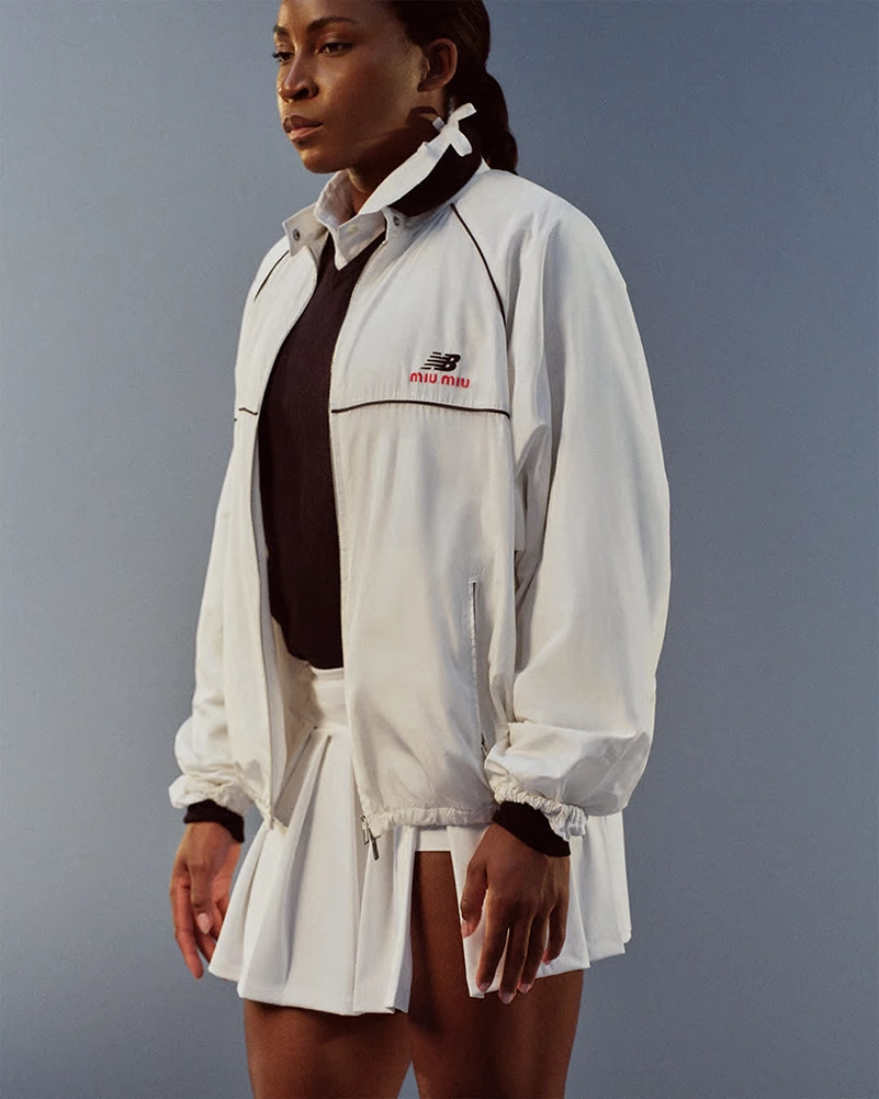 Coco Gauff Fronts Miu Miu X New Balance 2026 Tennis Collection