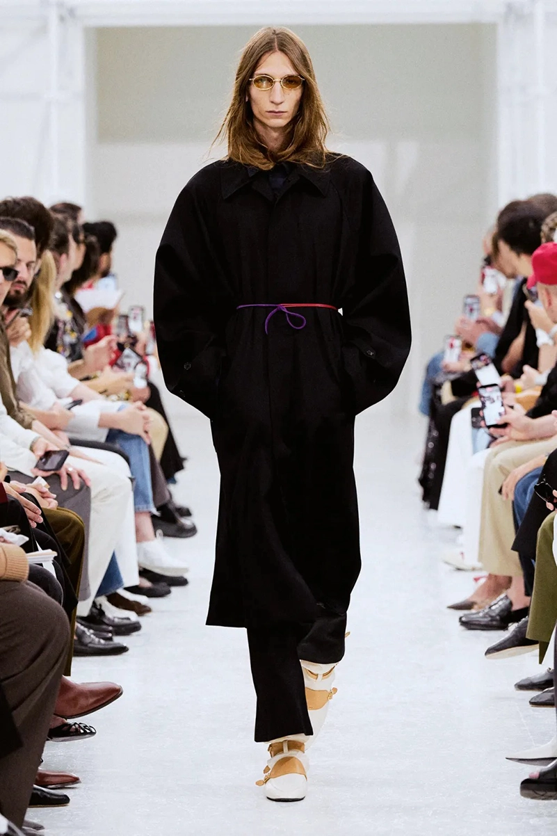 Celine Men’s Spring 2027 Collection Reworks Preppy, Bohemian, And Rocker Codes