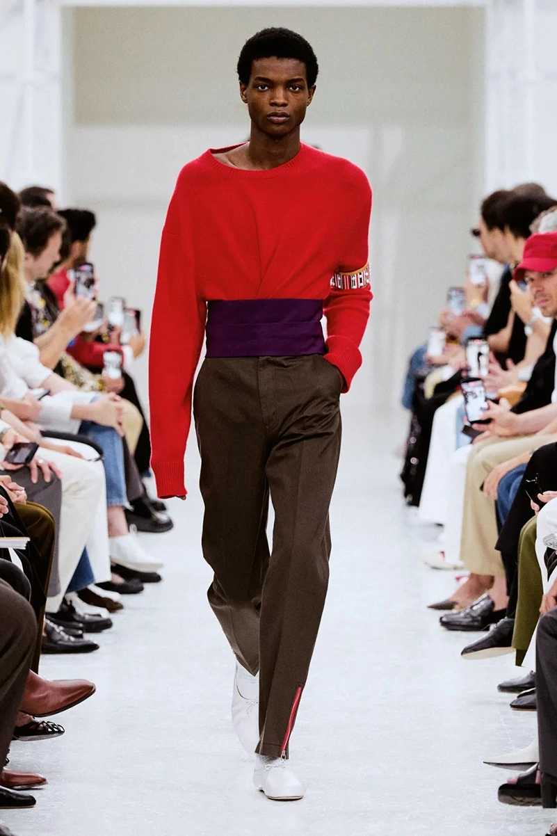 Celine Men’s Spring 2027 Collection Reworks Preppy, Bohemian, And Rocker Codes