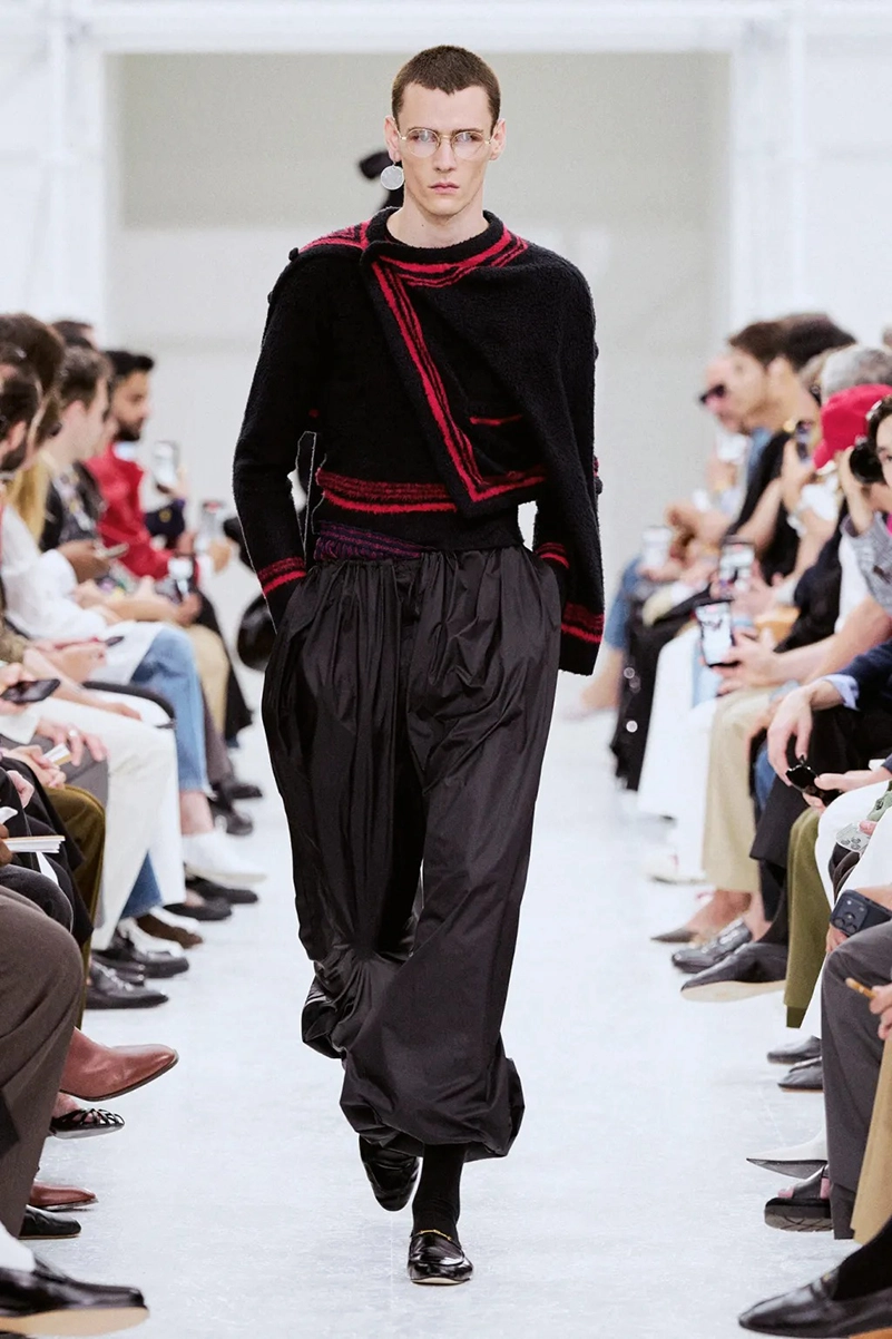 Celine Men’s Spring 2027 Collection Reworks Preppy, Bohemian, And Rocker Codes