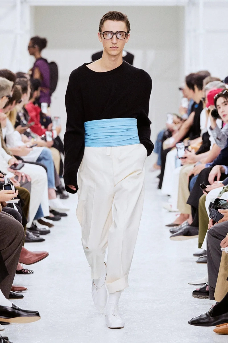 Celine Men’s Spring 2027 Collection Reworks Preppy, Bohemian, And Rocker Codes