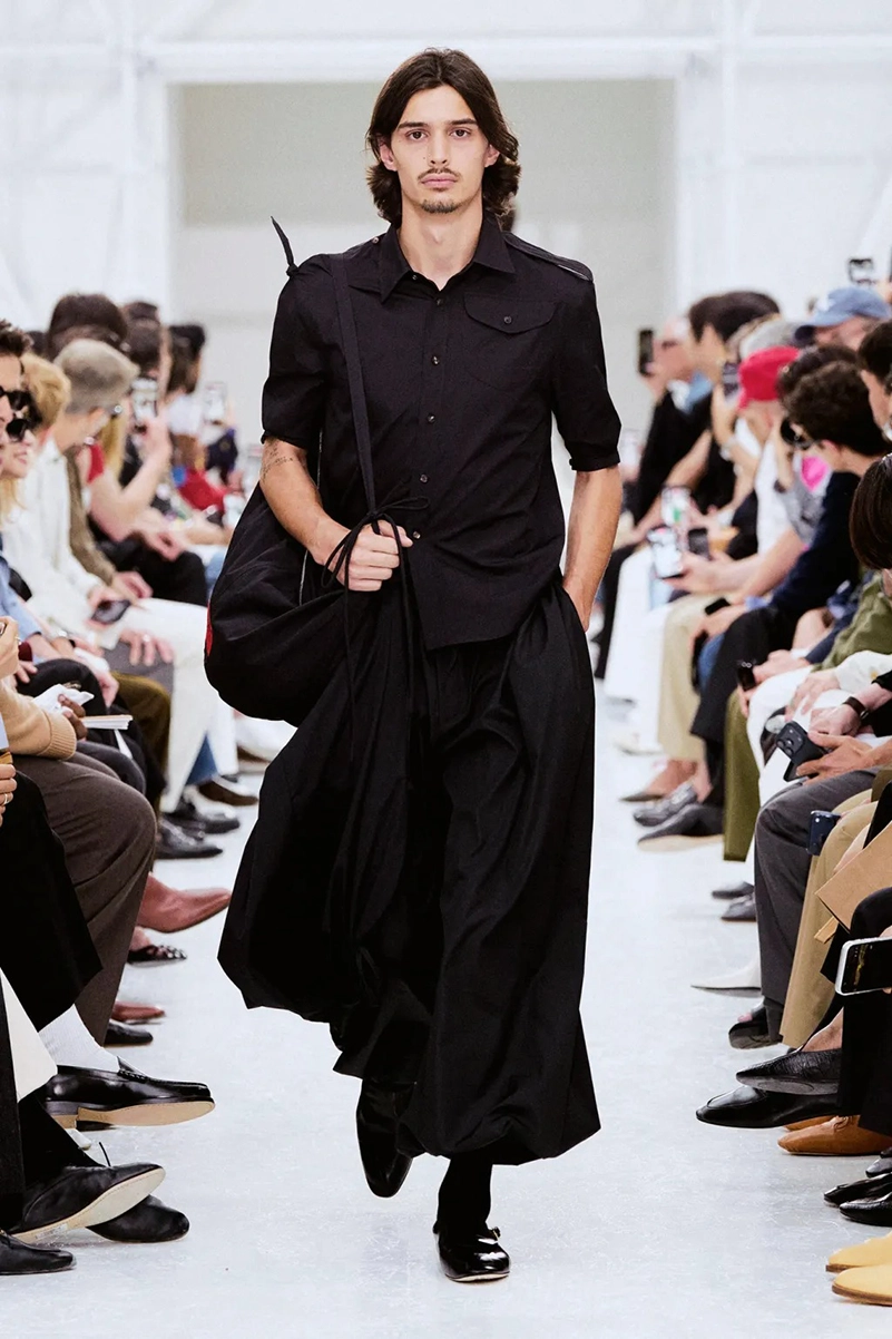 Celine Men’s Spring 2027 Collection Reworks Preppy, Bohemian, And Rocker Codes