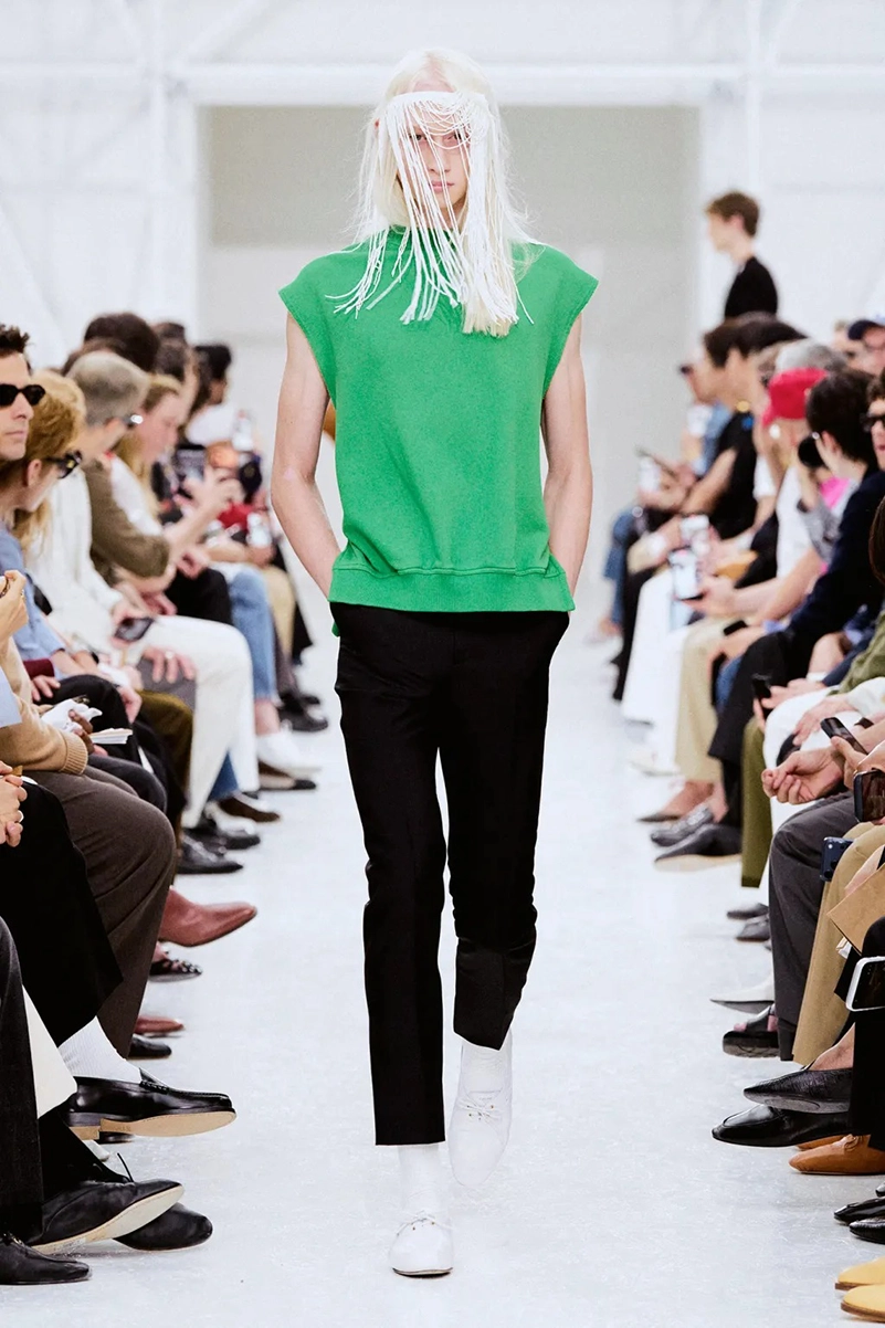 Celine Men’s Spring 2027 Collection Reworks Preppy, Bohemian, And Rocker Codes
