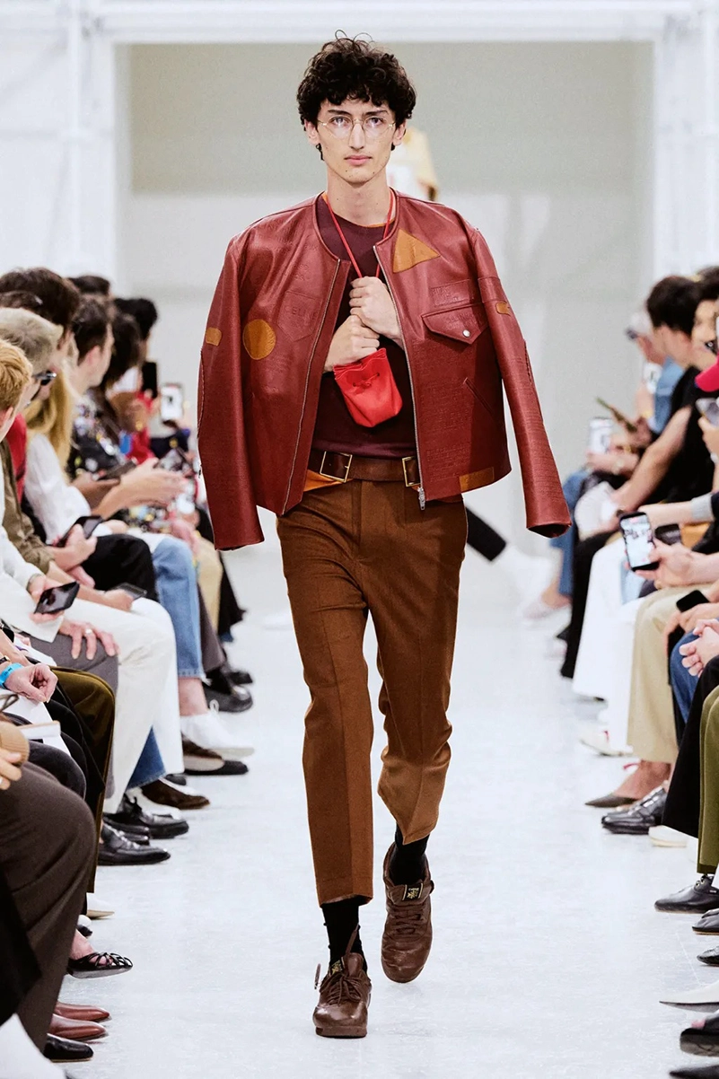 Celine Men’s Spring 2027 Collection Reworks Preppy, Bohemian, And Rocker Codes