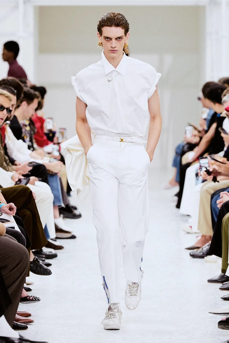 Celine Men’s Spring 2027 Collection Reworks Preppy, Bohemian, And Rocker Codes