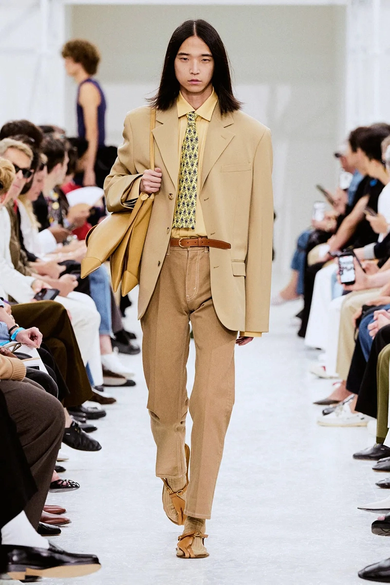 Celine Men’s Spring 2027 Collection Reworks Preppy, Bohemian, And Rocker Codes