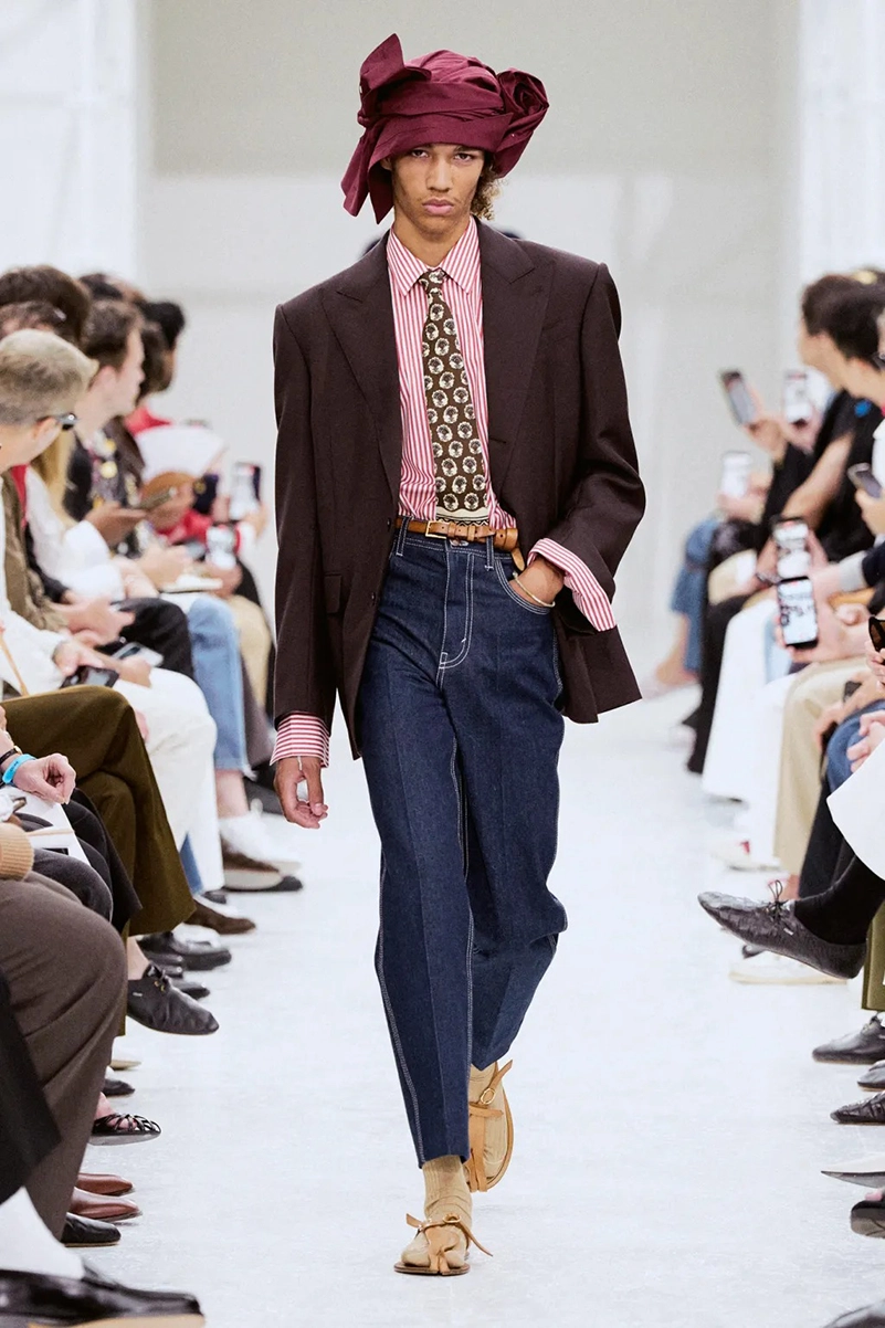 Celine Men’s Spring 2027 Collection Reworks Preppy, Bohemian, And Rocker Codes