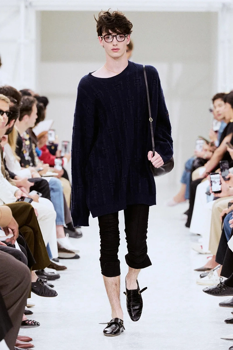 Celine Men’s Spring 2027 Collection Reworks Preppy, Bohemian, And Rocker Codes