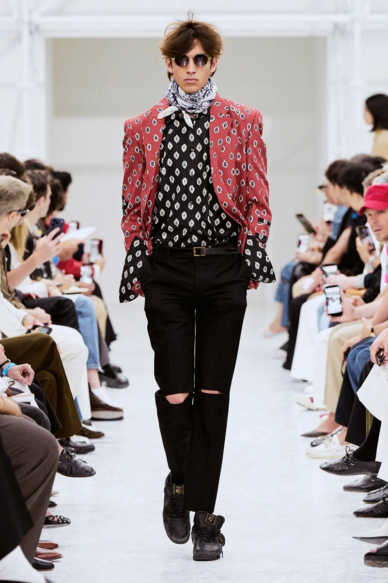 Celine Men’s Spring 2027 Collection Reworks Preppy, Bohemian, And Rocker Codes