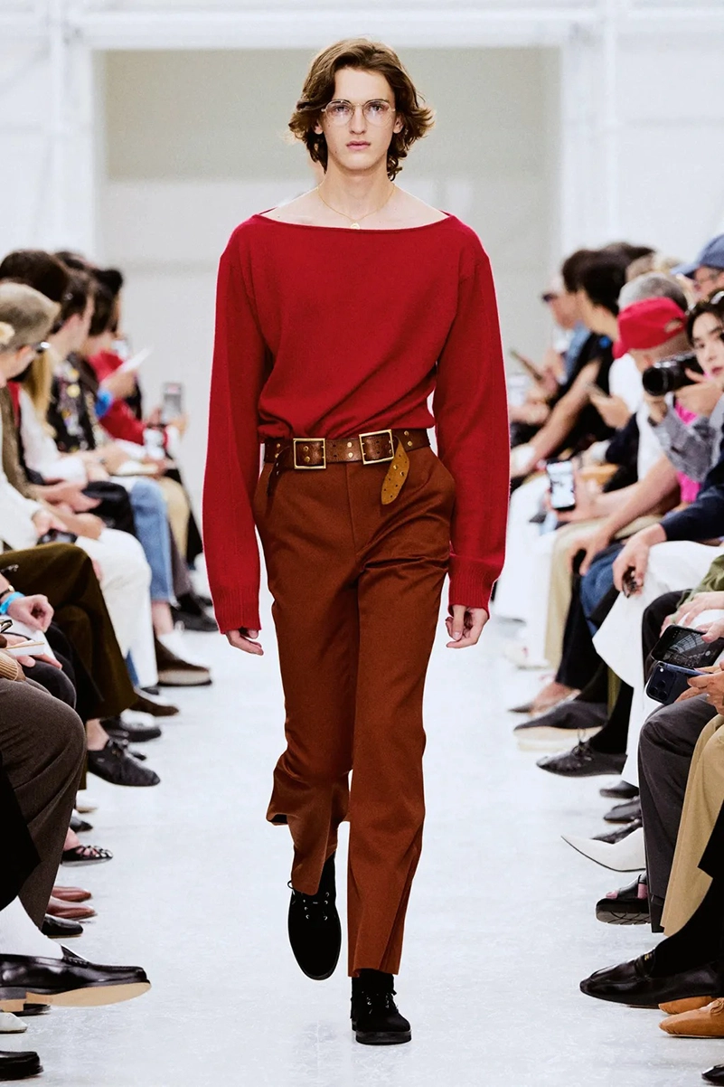 Celine Men’s Spring 2027 Collection Reworks Preppy, Bohemian, And Rocker Codes